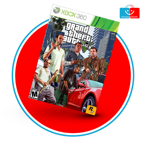 خرید بازی جی تی ای GTA V برای XBOX 360